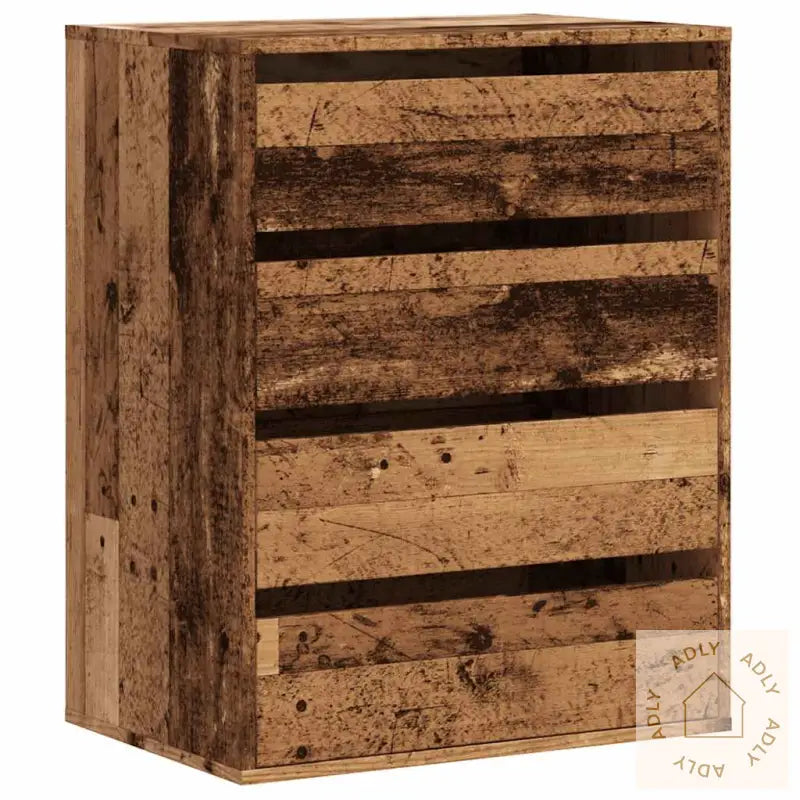 Kommode Gammelt Tre 60X41X76 Cm Konstruert Tre