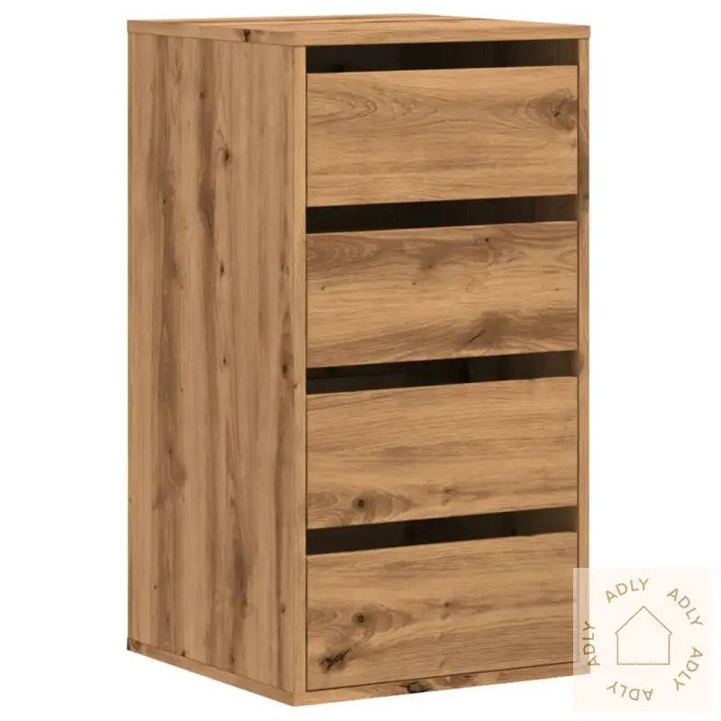 Kommode Artisan Eik 40X41X76 Cm Konstruert Tre