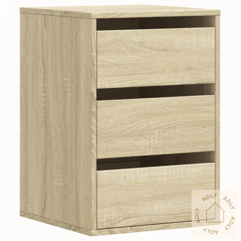 Kommode Sonoma Eik 40X41X58 Cm Konstruert Tre