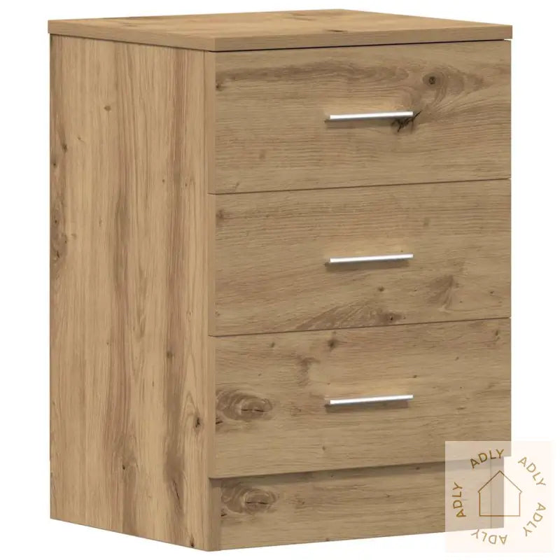 Nattbord Artisan Eik 38X35X55 Cm Konstruert Tre