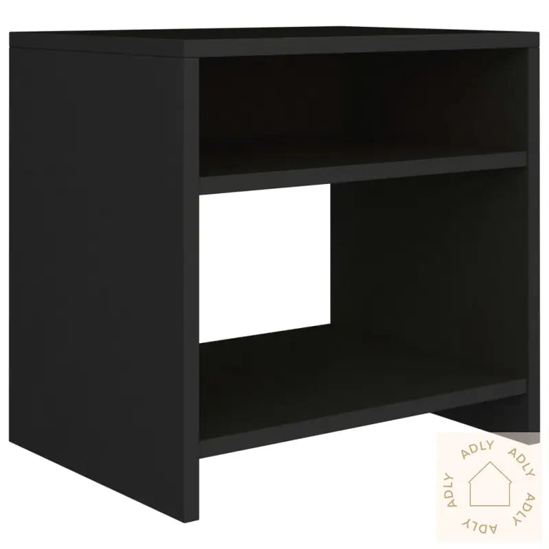 Nattbord Svart 40X30X40 Cm Konstruert Tre