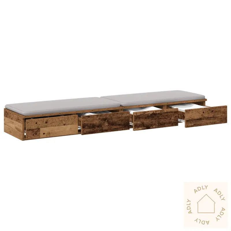 Sengskuffer Gamle Tre 150X36,5X16,5 Cm Ingeniørtre