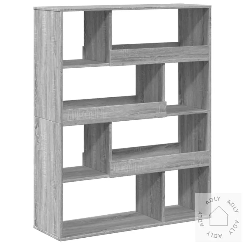 Romdeler Grå Sonoma 100X33X125,5 Cm Konstruert Tre