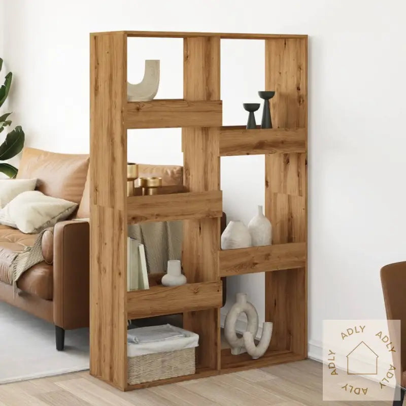 Romdeler Artisan Eik 100X33X155,5 Cm Konstruert Tre