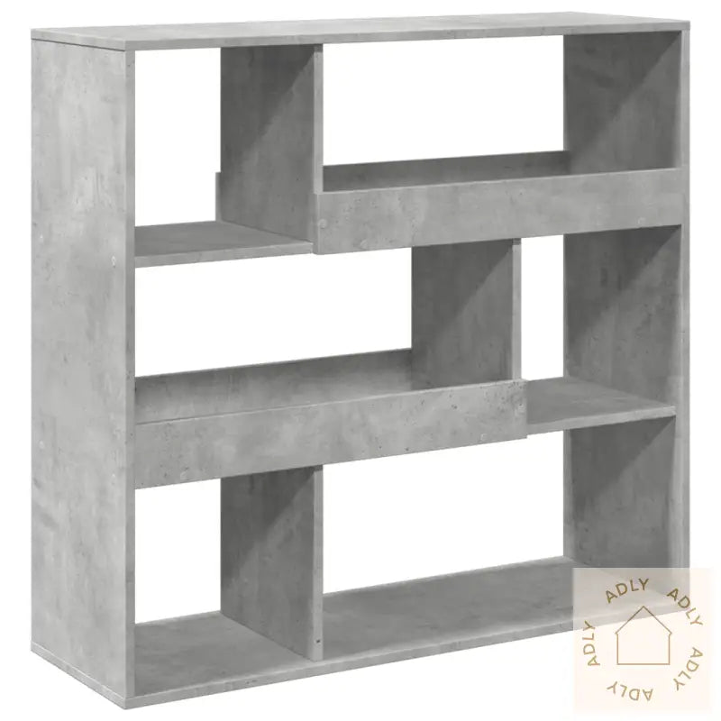 Romdeler Betonggrå 100X33X94,5 Cm Konstruert Tre