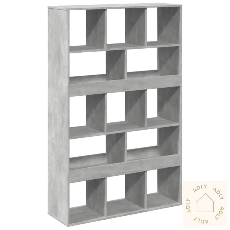 Romdeler Betonggrå 100X33X156,5 Cm Konstruert Tre