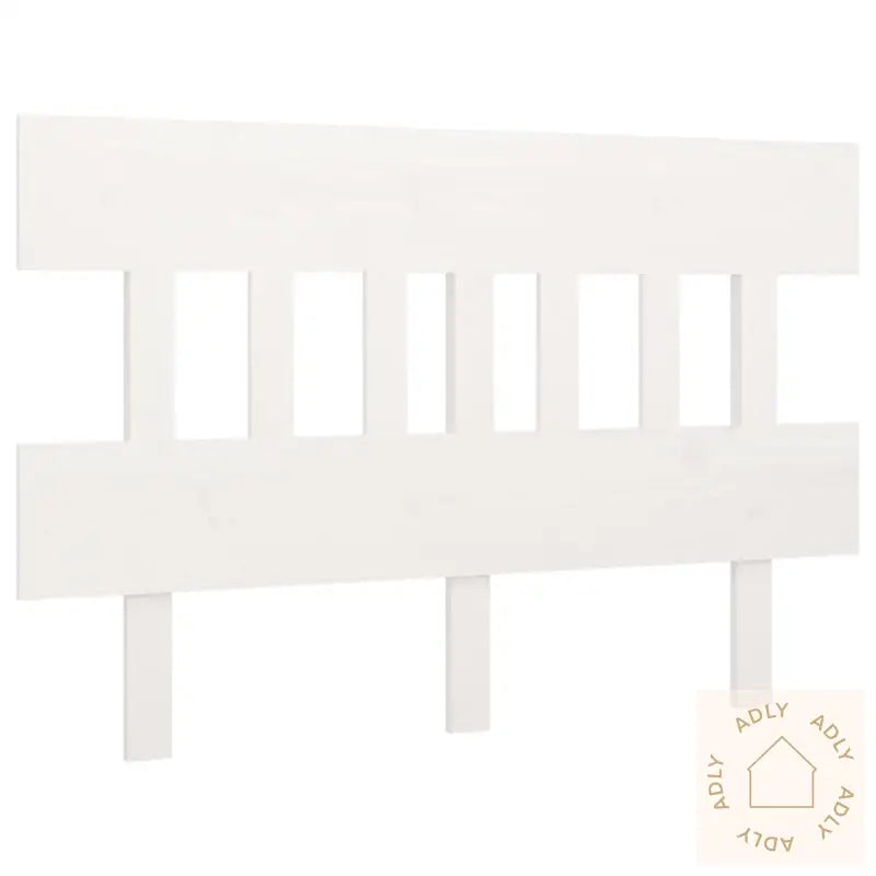 Sengegavl Hvit 163,5X3X81 Cm Heltre Furu