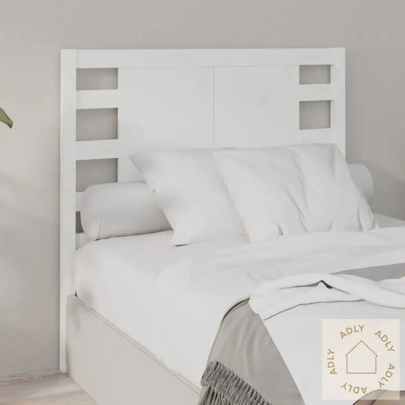 Sengegavl Hvit 81X4X100 Cm Heltre Furu