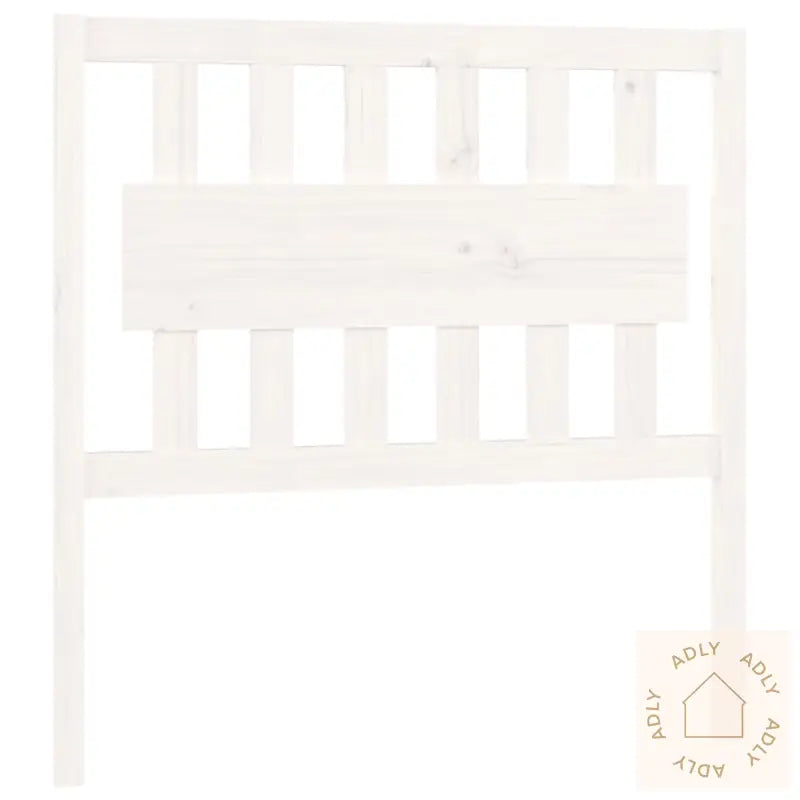 Sengegavl Hvit 95,5X4X100 Cm Heltre Furu