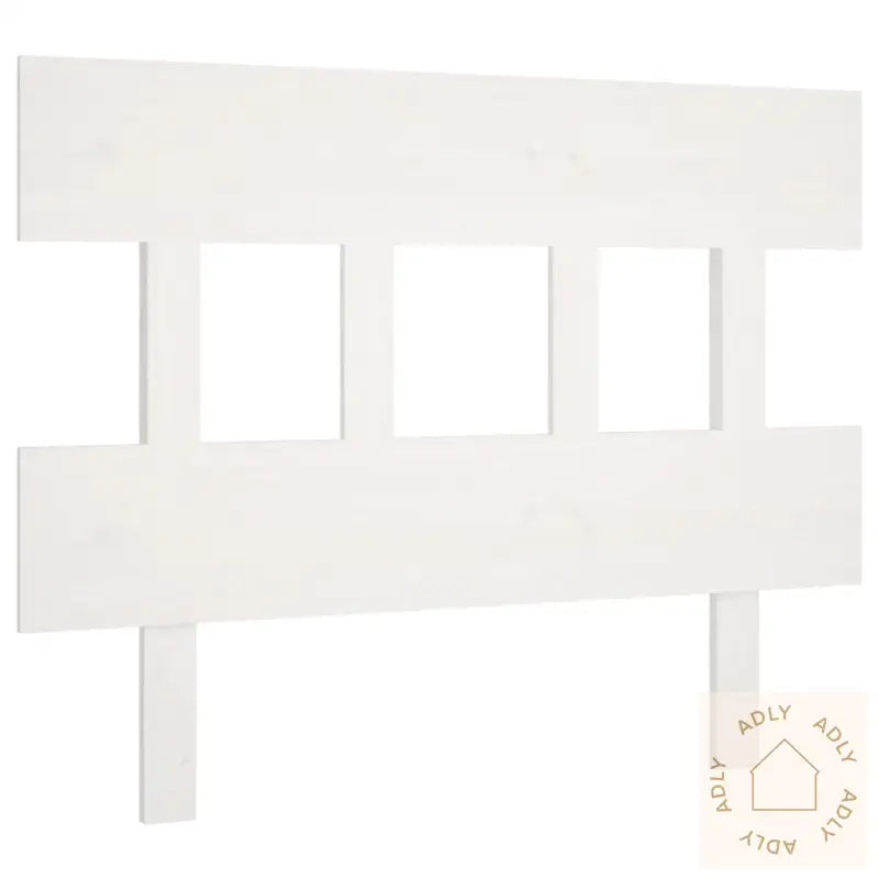 Sengegavl Hvit 93,5X3X81 Cm Heltre Furu
