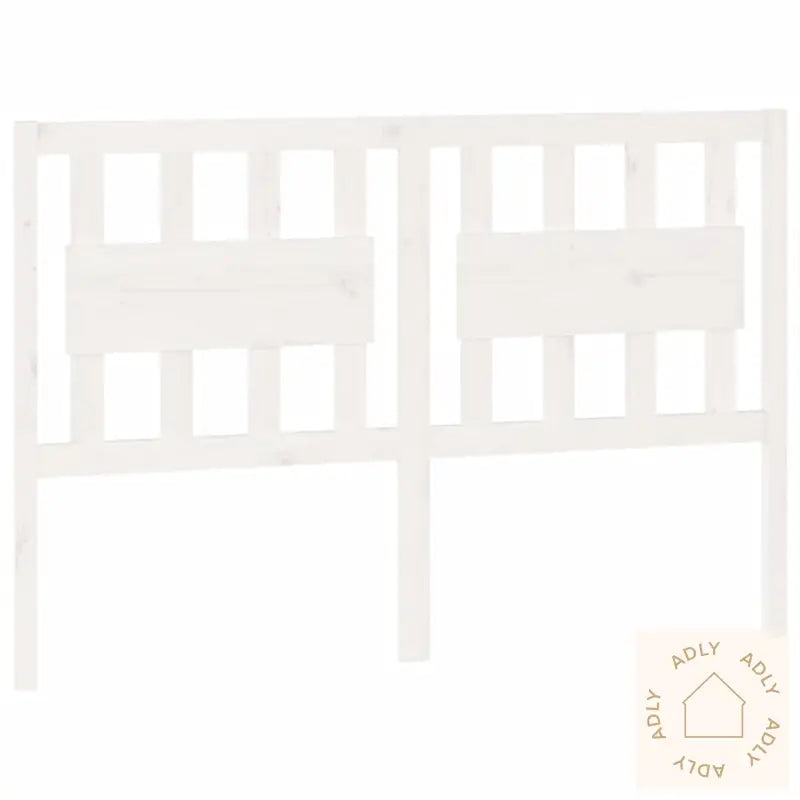 Sengegavl Hvit 145,5X4X100 Cm Heltre Furu