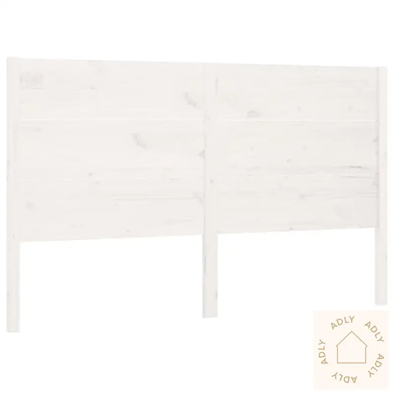 Sengegavl Hvit 206X4X100 Cm Heltre Furu