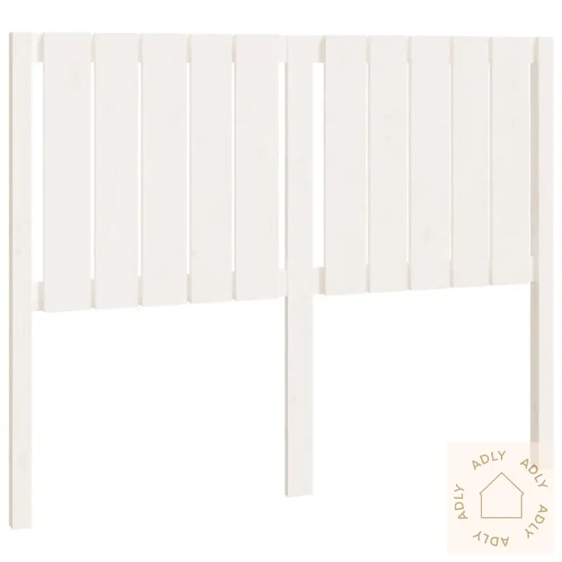 Sengegavl Hvit 125,5X4X100 Cm Heltre Furu
