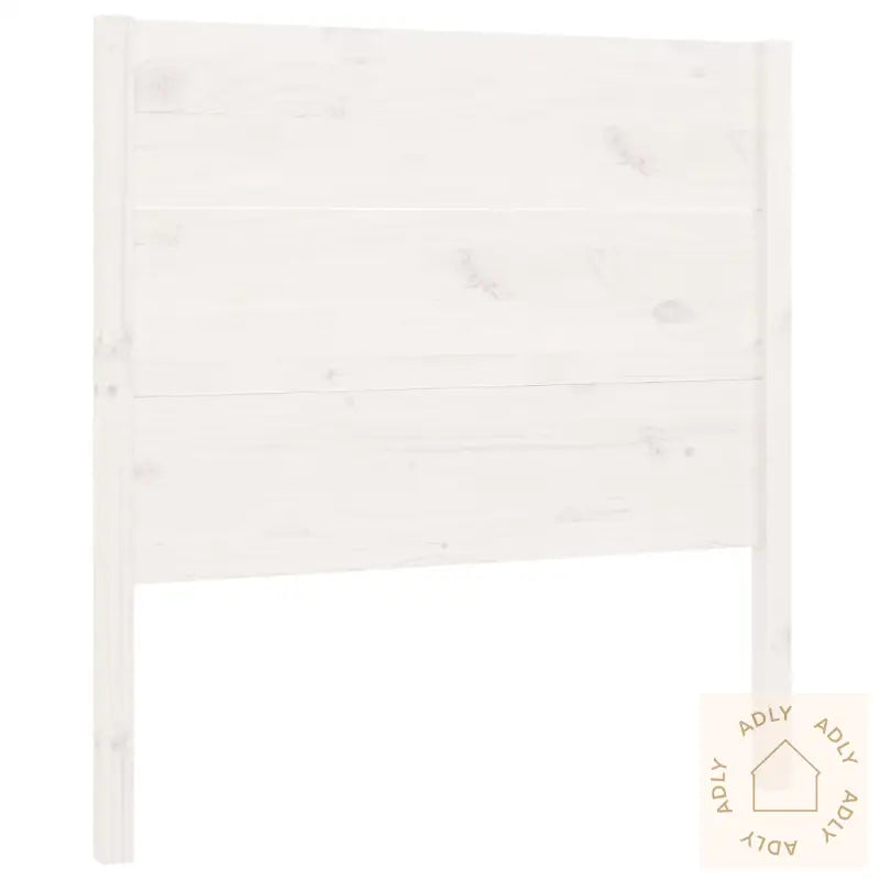 Sengegavl Hvit 106X4X100 Cm Heltre Furu