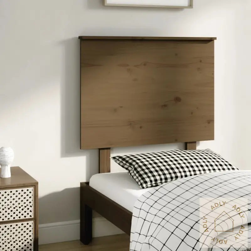 Sengegavl Honningbrun 79X6X82,5 Cm Heltre Furu