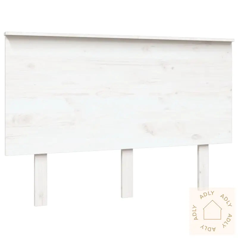 Sengegavl Hvit 124X6X82,5 Cm Heltre Furu