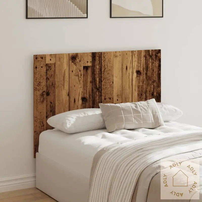 Sengegavl Gammelt Tre 120X1,5X80 Cm Konstruert Tre