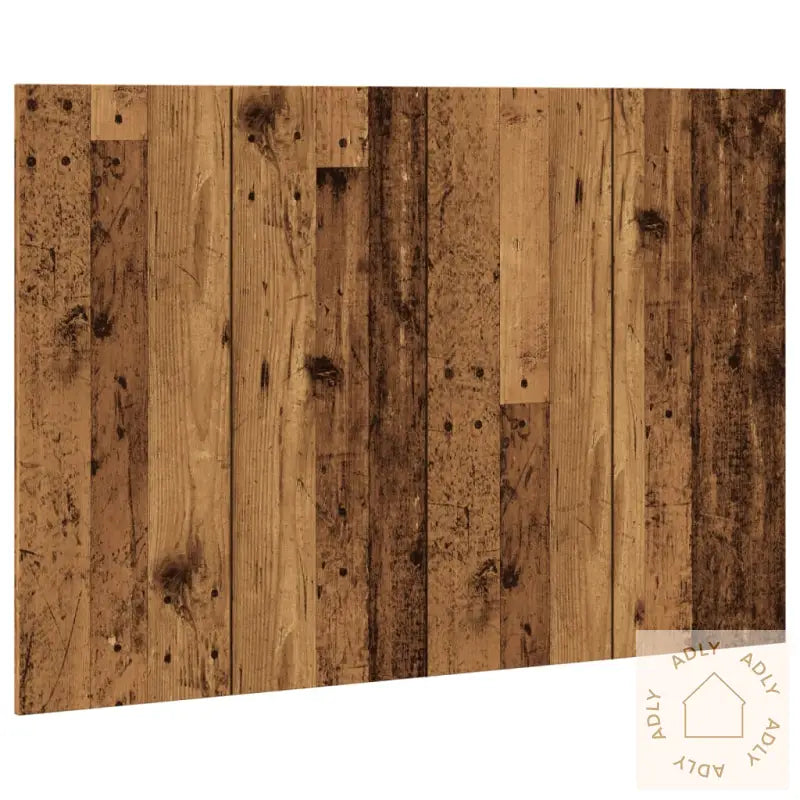 Sengegavl Gammelt Tre 120X1,5X80 Cm Konstruert Tre