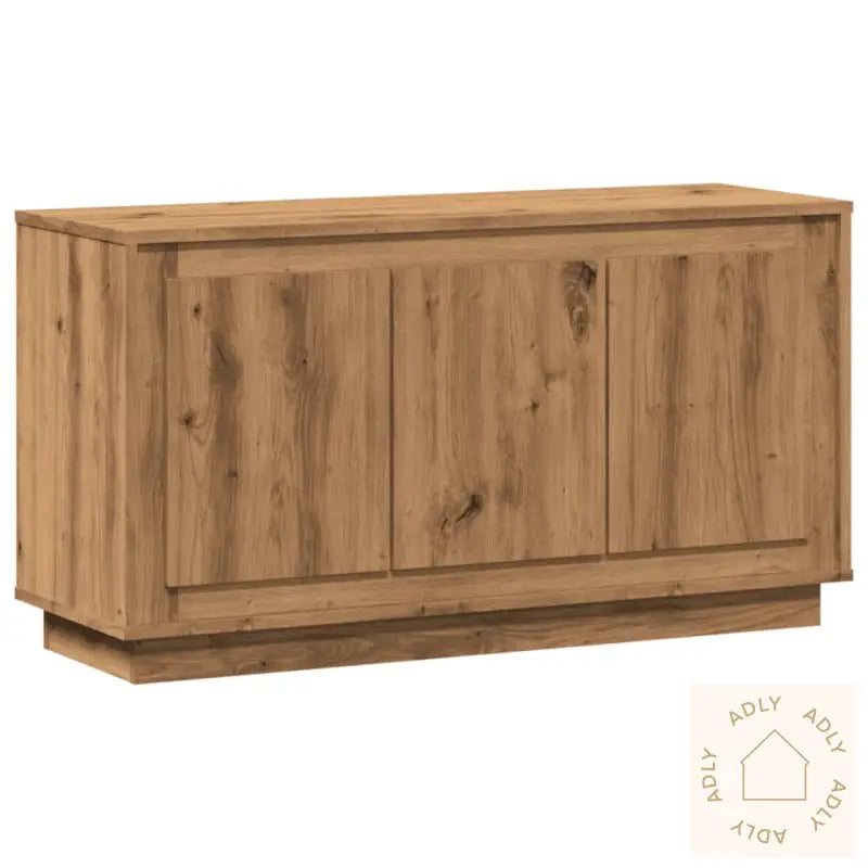 Skjenk Artisan Eik 102X35X55 Cm Konstruert Tre