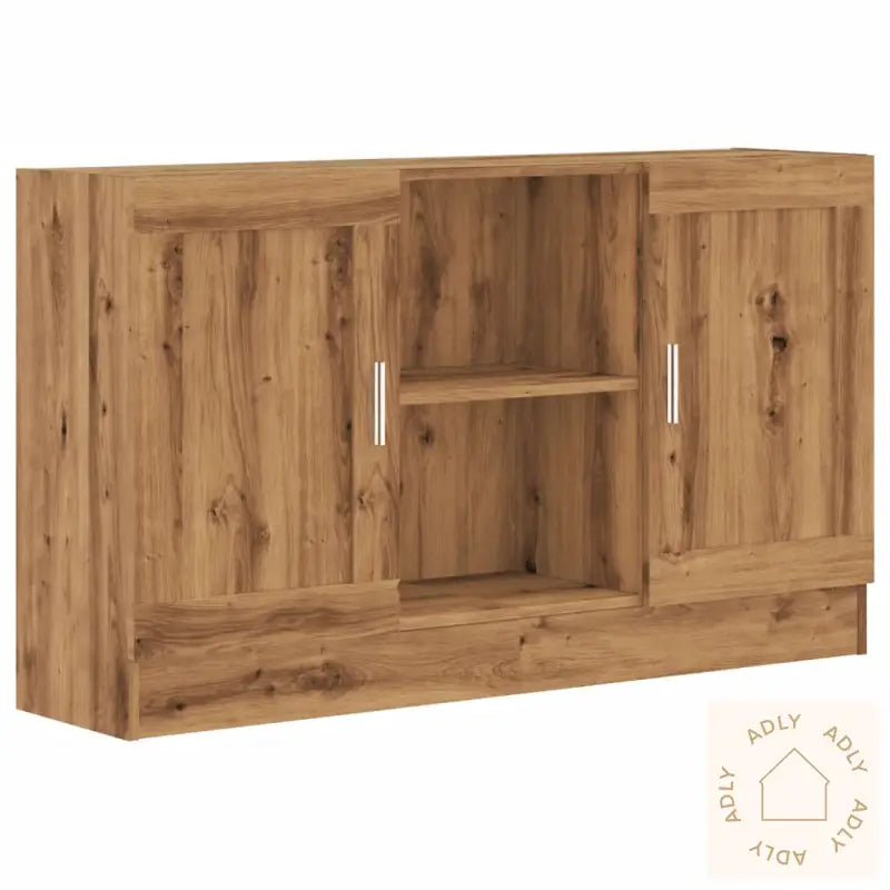 Skjenk Artisan Eik 120X30,5X70 Cm Konstruert Tre