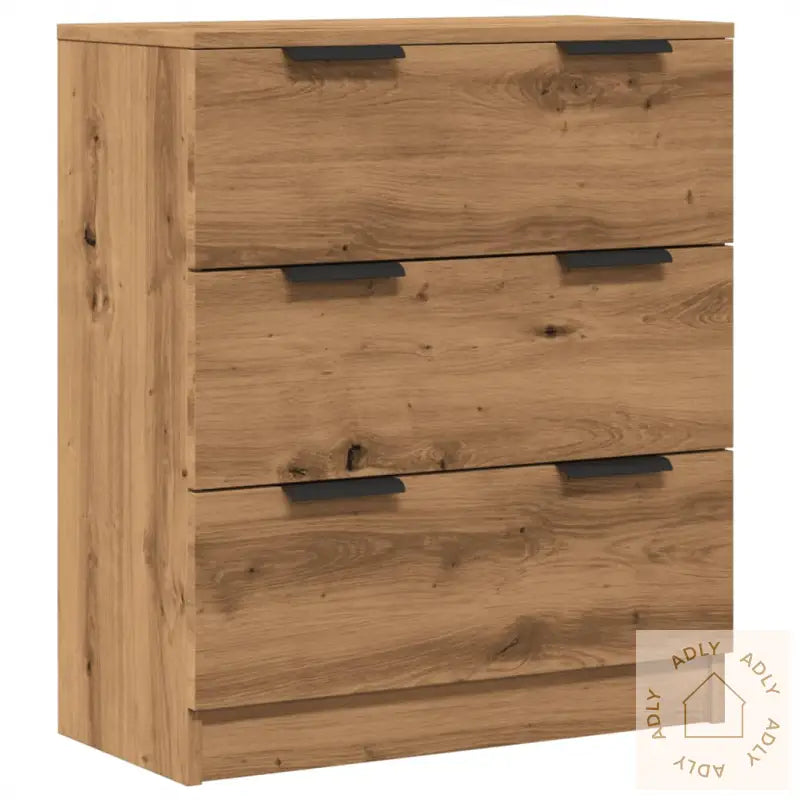 Skjenk Artisan Eik 60X30X70 Cm Konstruert Tre