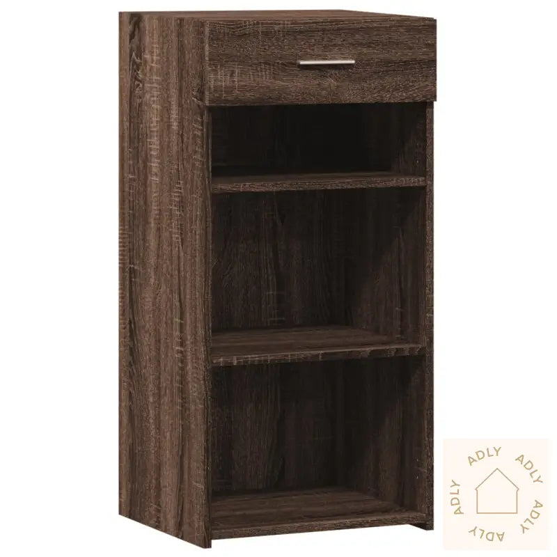 Skjenk Brun Eik 45X42,5X93 Cm Konstruert Tre