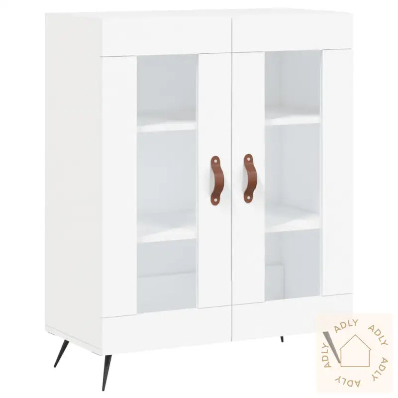 Skjenk Hvit 69,5X34X90 Cm Konstruert Tre