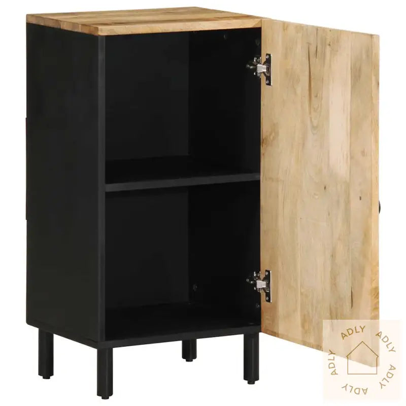 Skjenk 40X33,5X75 Cm Grovt Heltre Mangotre