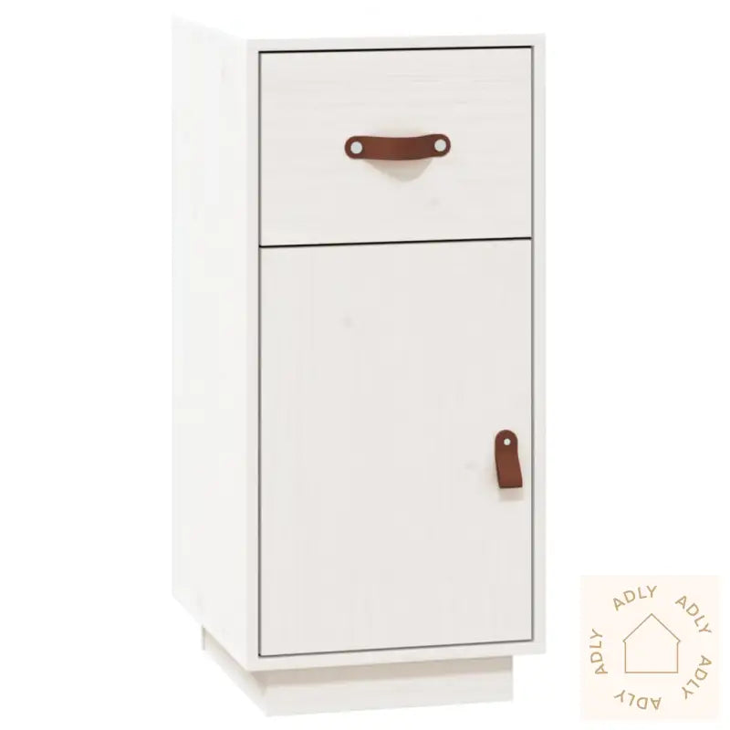 Skjenk Hvit 34X40X75 Cm Heltre Furu