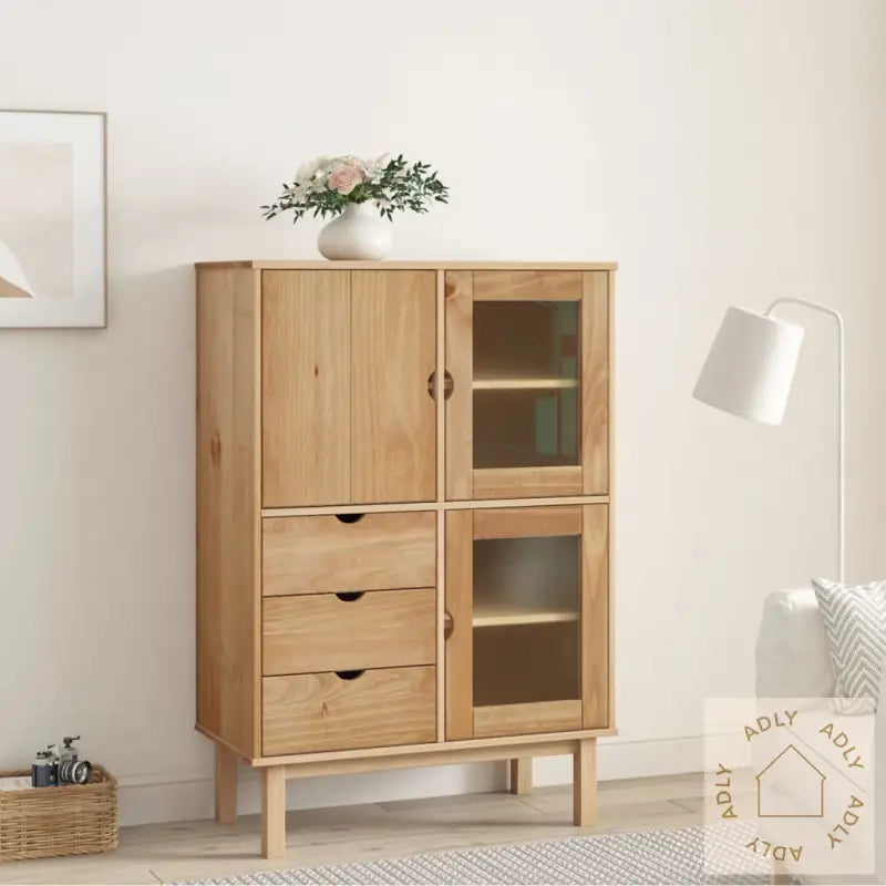 Highboard Otta 85X43X125 Cm Heltre Furu