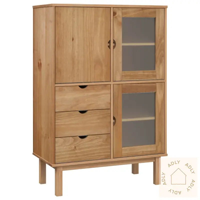 Highboard Otta 85X43X125 Cm Heltre Furu