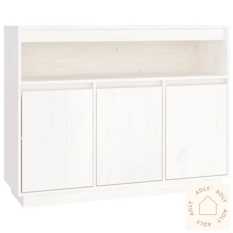 Skjenk Hvit 104,5X34X80 Cm Heltre Furu