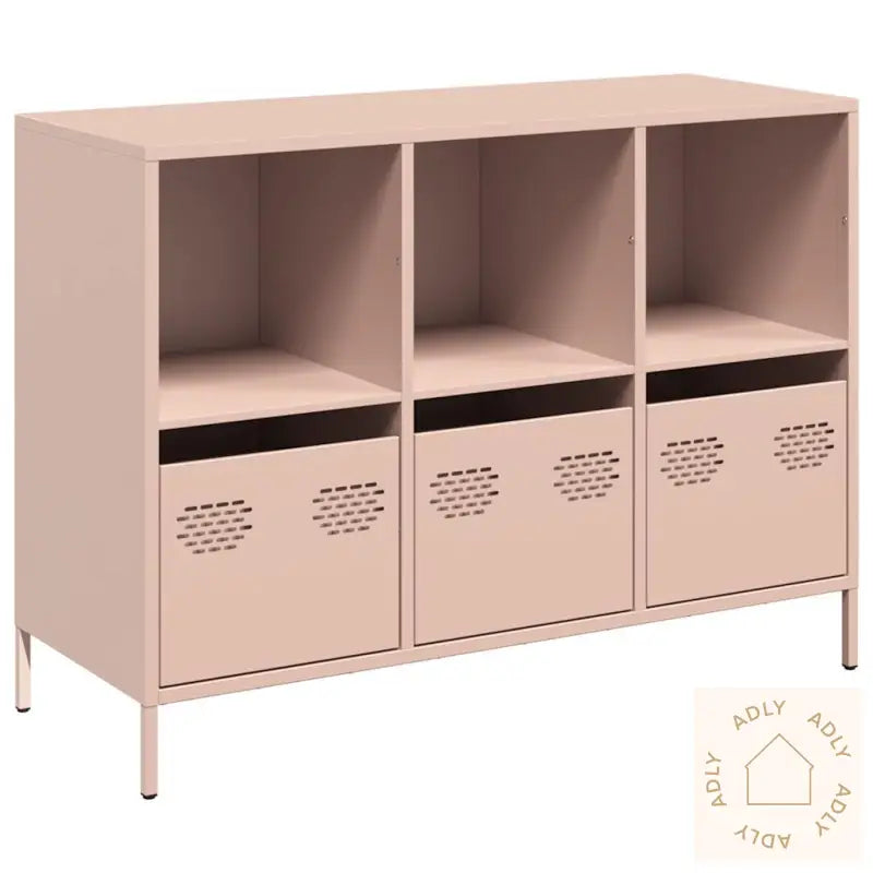 Skjenk Rosa 101,5X39X73,5 Cm Kaldvalset Stål