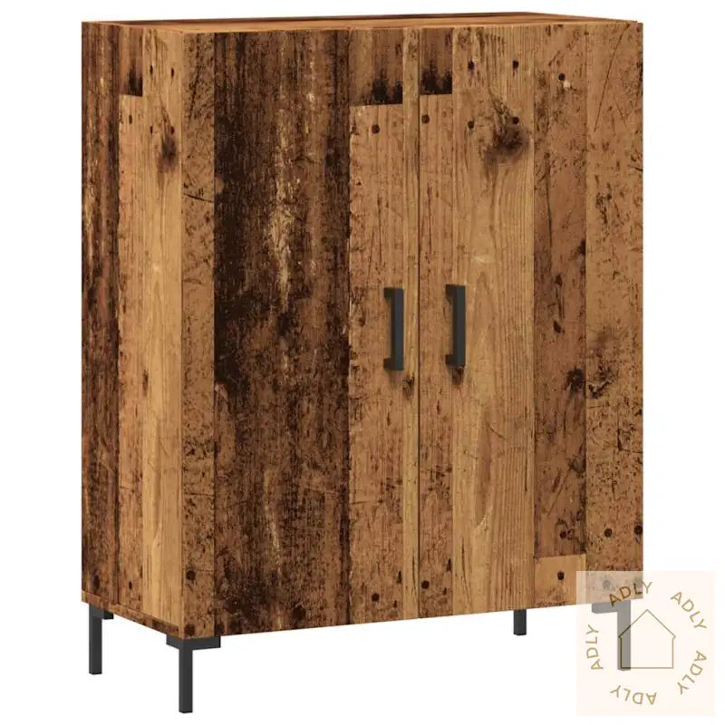 Skjenk Gammelt Tre 69,5X34X90 Cm Konstruert Tre