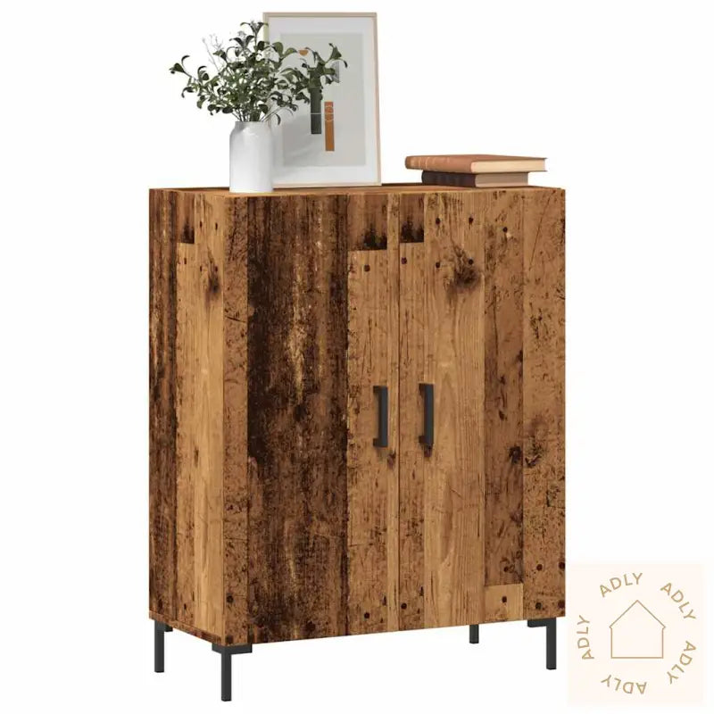 Skjenk Gammelt Tre 69,5X34X90 Cm Konstruert Tre