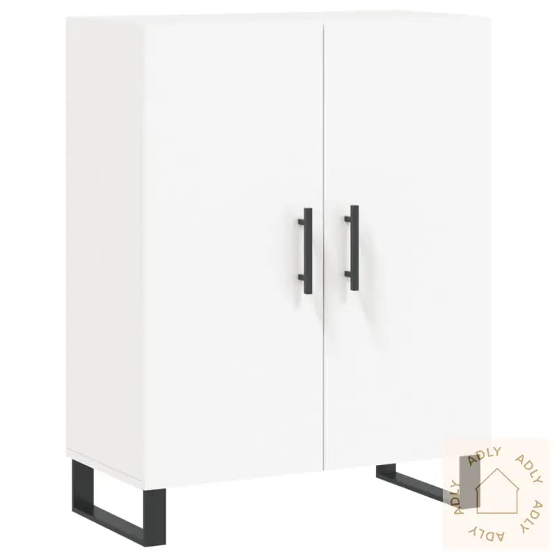 Skjenk Hvit 69,5X34X90 Cm Konstruert Tre