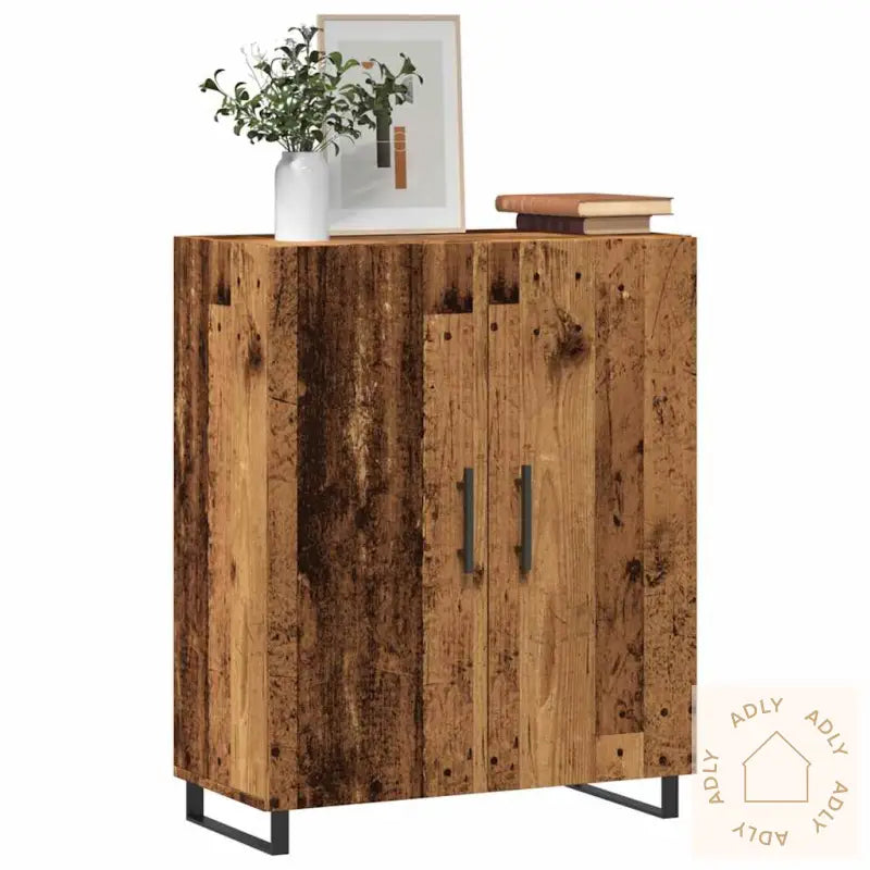 Skjenk Gammelt Tre 69,5X34X90 Cm Konstruert Tre
