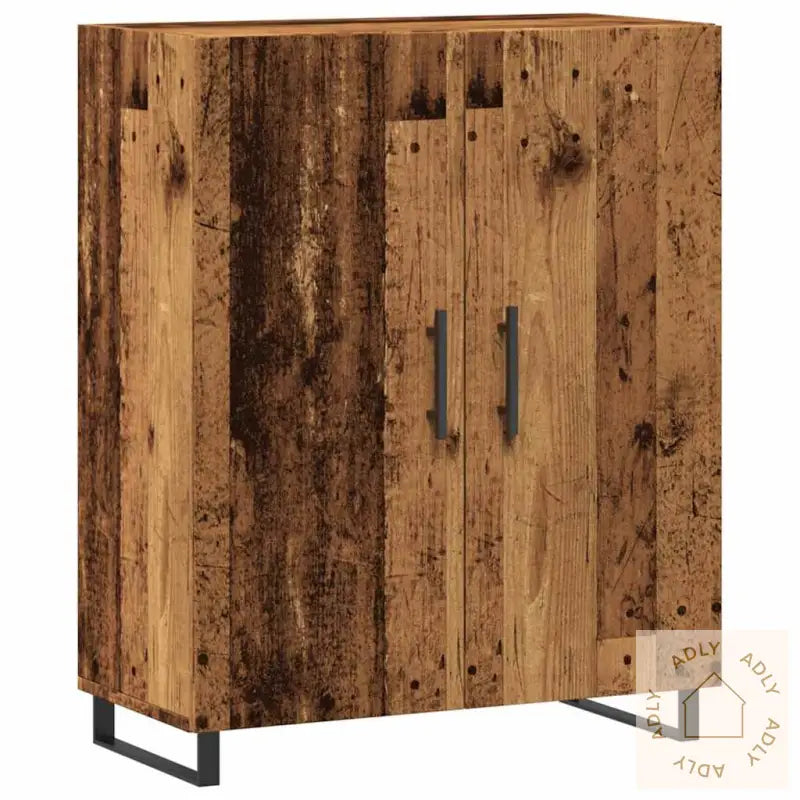 Skjenk Gammelt Tre 69,5X34X90 Cm Konstruert Tre