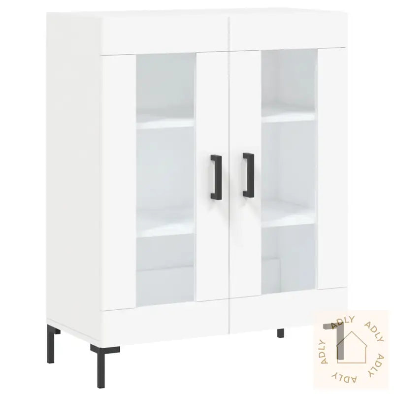Skjenk Hvit 69,5X34X90 Cm Konstruert Tre