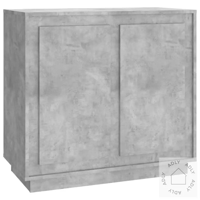 Skjenk Betonggrå 80X34X75 Cm Konstruert Tre