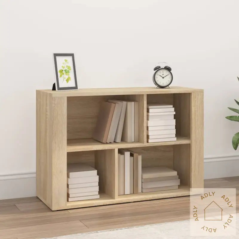 Skjenk Sonoma Eik 80X30X54 Cm Konstruert Tre