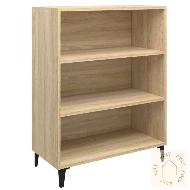 Skjenk Sonoma Eik 69,5X32,5X90 Cm Konstruert Tre