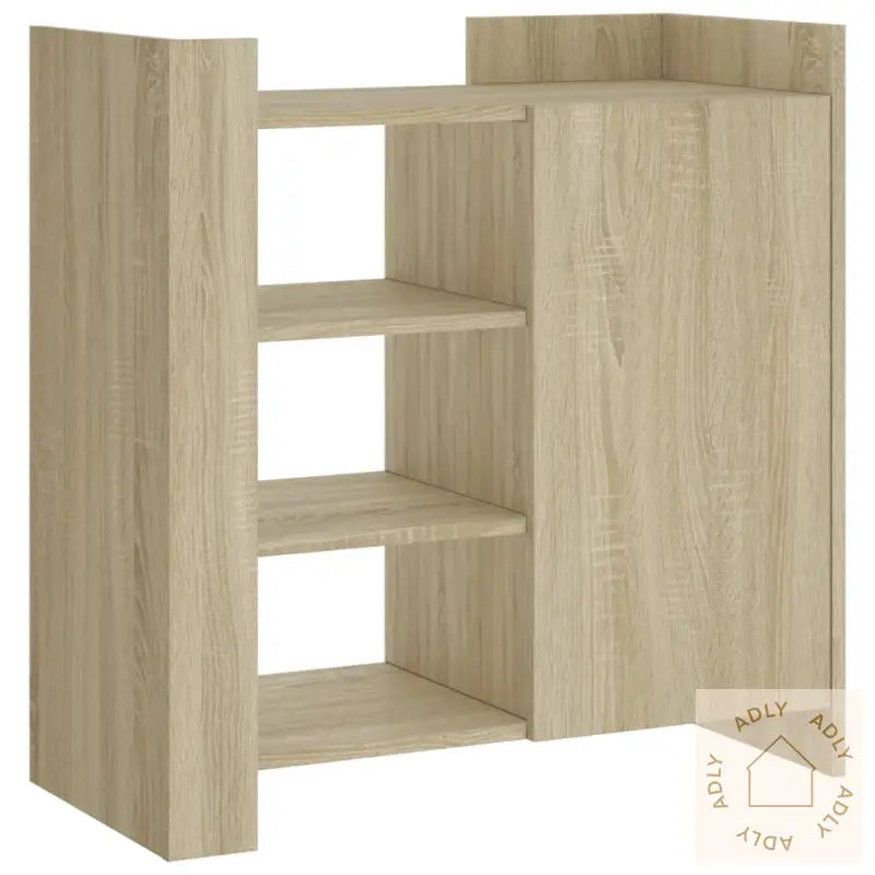 Skjenk Sonoma Eik 73,5X35X75 Cm Konstruert Tre
