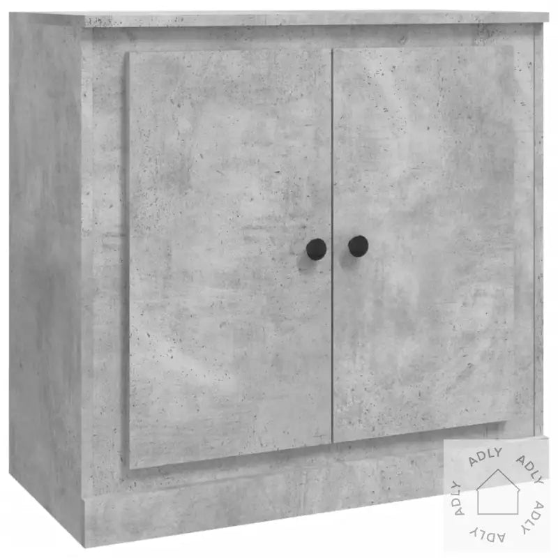 Skjenk Betonggrå 70X35,5X67,5 Cm Konstruert Tre