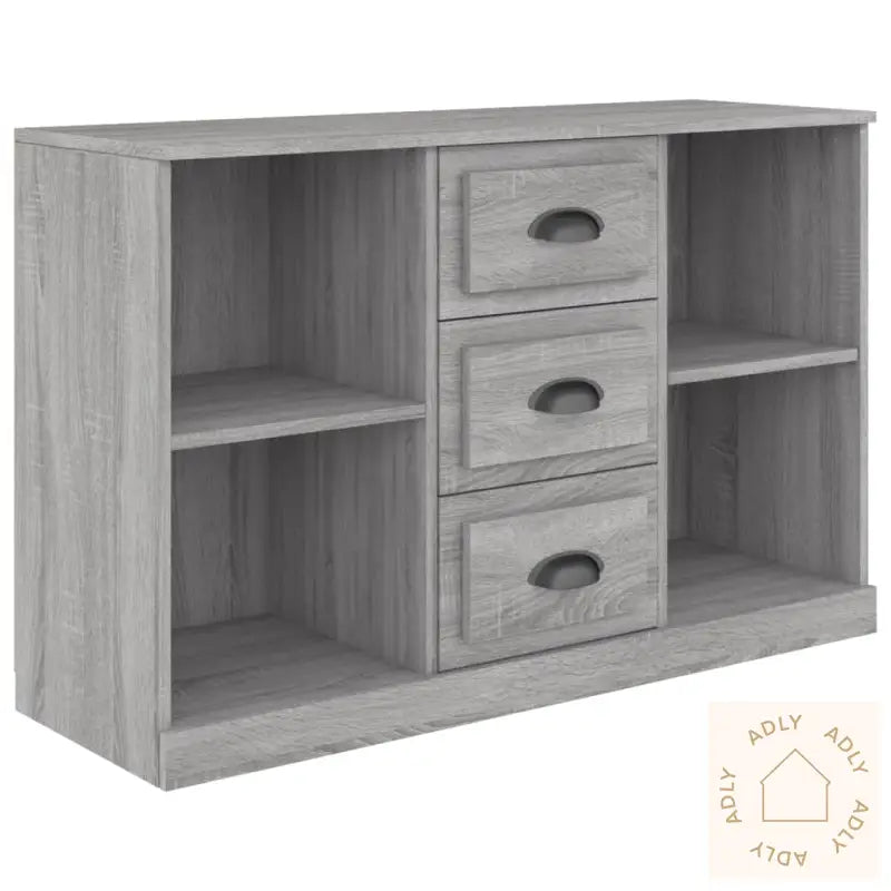 Skjenk Grå Sonoma 104,5X35,5X67,5 Cm Konstruert Tre