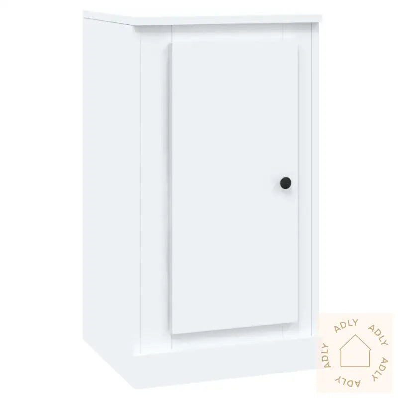 Skjenk Hvit 37,5X35,5X67,5 Cm Konstruert Tre