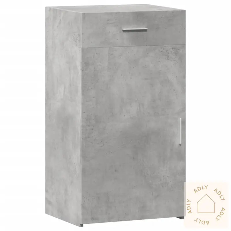 Skjenk Betonggrå 50X42,5X93 Cm Konstruert Tre