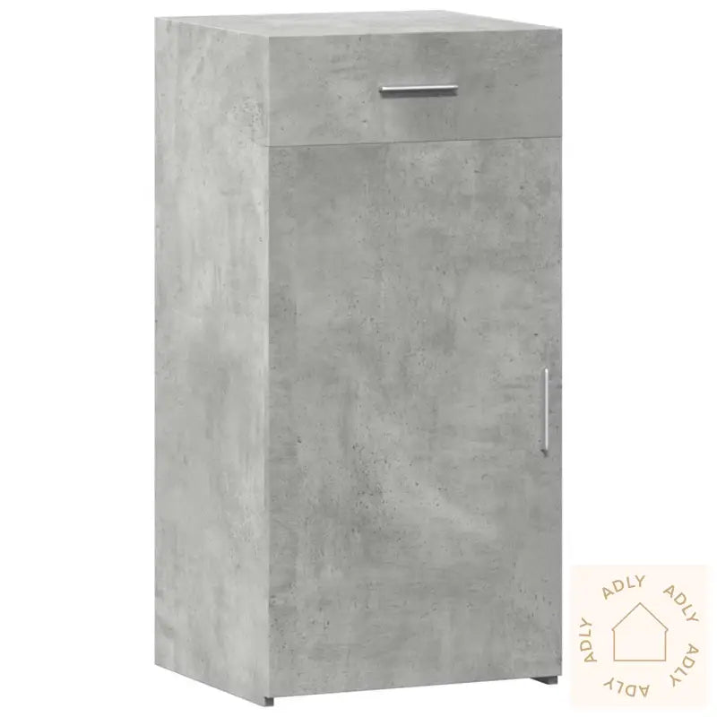 Skjenk Betonggrå 45X42,5X93 Cm Konstruert Tre