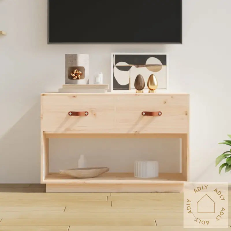 Tv-Benk 90X40X60 Cm Heltre Furu