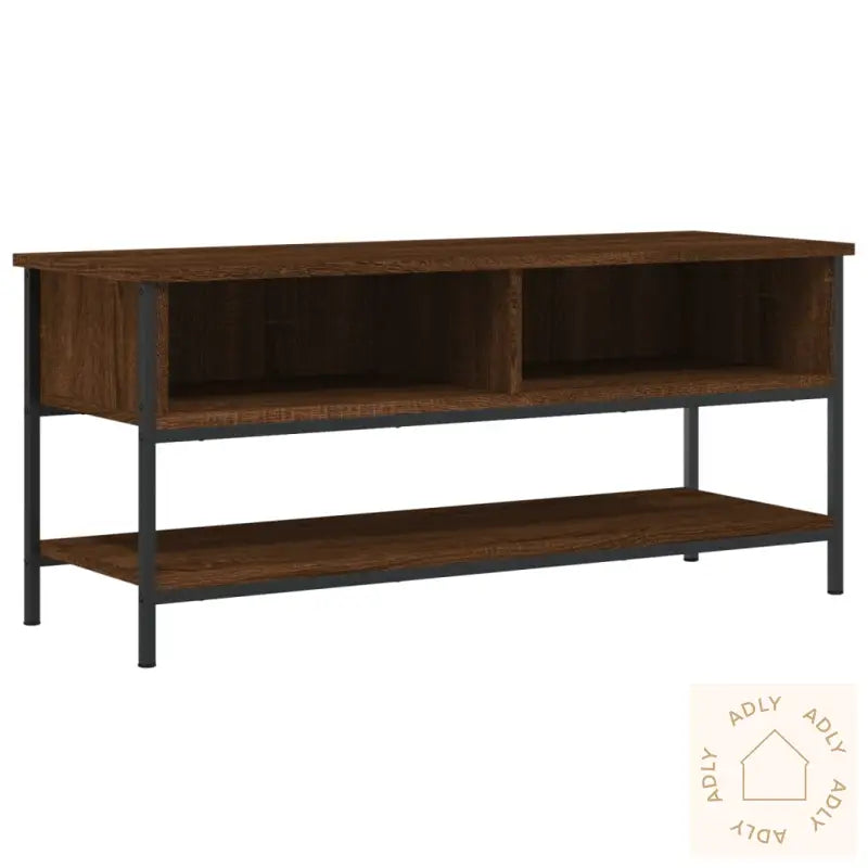 Tv-Benk Sonoma Eik 100X35X45 Cm Konstruert Tre